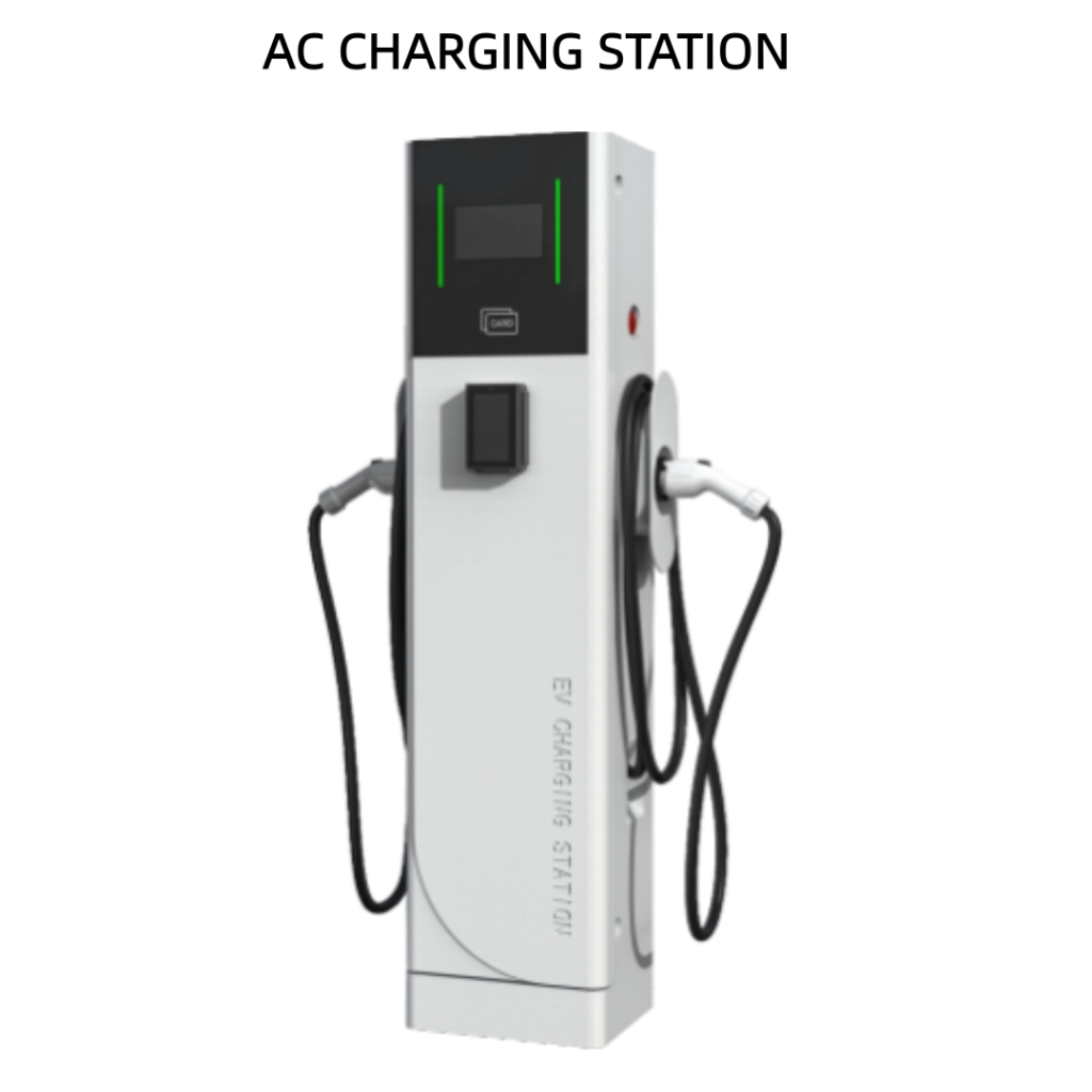 2*3.5kW/7kW/11kW/22kW AC CHARGING STATION